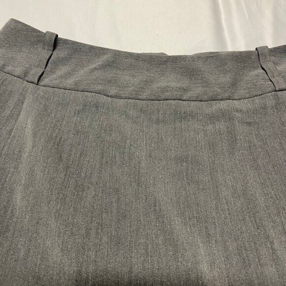 East 5th Skirt Gray Godet Style Trumpet Side Zipper Wide Waist  Size 12 EUC - Picture 6 of 11